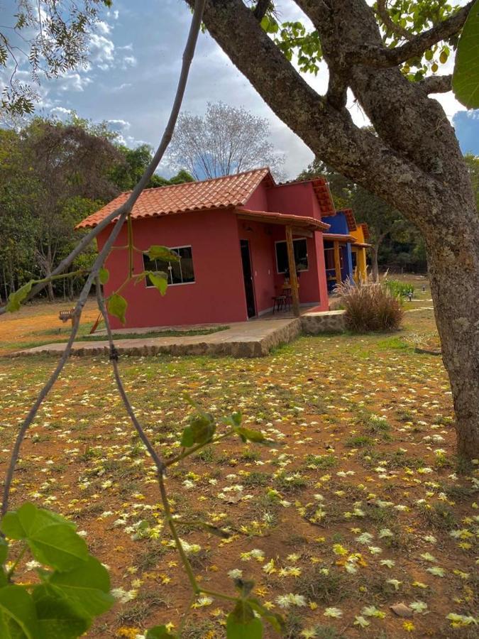 Chale Canto Da Mata Pirenópolis エクステリア 写真